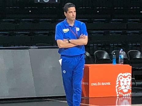 אימון ראשון כמאמן מכבי ת"א