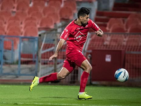 ירדן כהן, מתכונן למשחק מול המוליכה (עודד קרני)