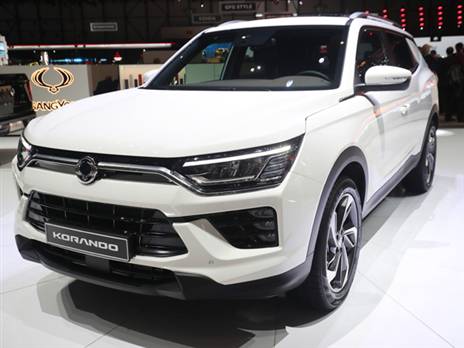 עוד רכב קרוב יותר לקרקע מאשר לאוויר הוא סאנגיונג קורנדו החדש. SUV משפחתי שיתברג מעל טיבולי עם מנוע 1.5 ל' טורבו בנזין בהספק של 165 כ"ס ותיבת שש מהירויות אוטומטית. יכול להיות הצלחה בהינתן המחיר הנכון. ביבואנית המקומית טלקאר לא יודעים עדיין אם יגיע לישראל