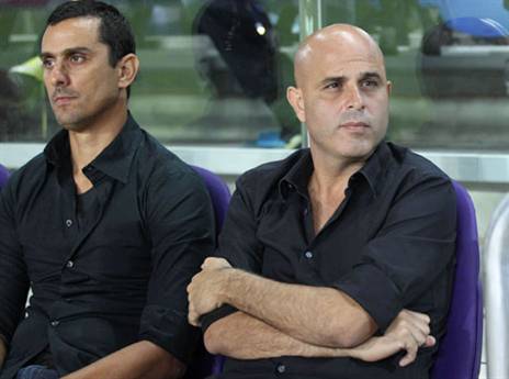 עם אלימלך. "הוא ראה את עצמו כמאמן" (אלן שיבר)