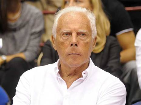 ג'יורג'יו ארמני. יכול להיות מרוצה בינתיים (Getty)