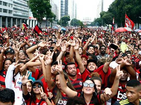 עשרות אלפים השתתפו בחגיגה (getty)