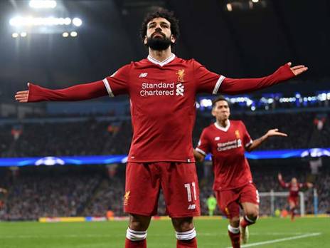 סלאח. עכשיו גם חולצות של ליברפול נמכרות (Getty)