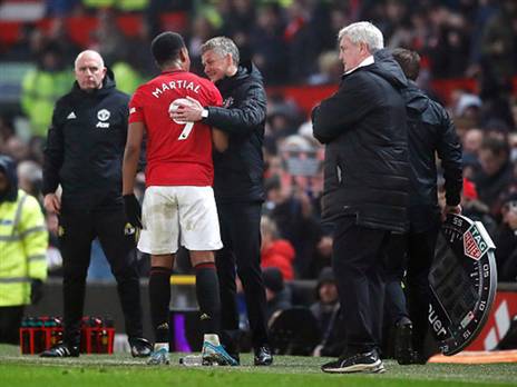 סולשיאר היה מרוצה מההופעה (GETTYIMAGES)