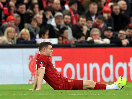 ליברפול תחסר גם מילנר. (GETTY)