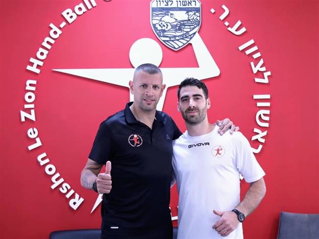 מימון והרשקוביץ' בהפועל ראשל"צ (הדר ואן קולא, איגוד הכדוריד)