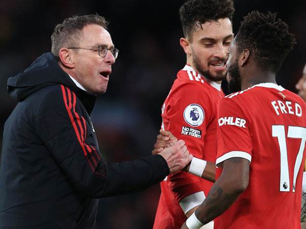 ראלף רנגניק ופרד. כובש השער הפתיע את מאמנו החדש (Getty)