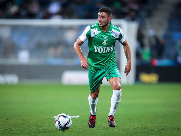 פציעתו הדאיגה את אנשי חיפה. רז מאיר (צילום: מאור אלקסלסי)