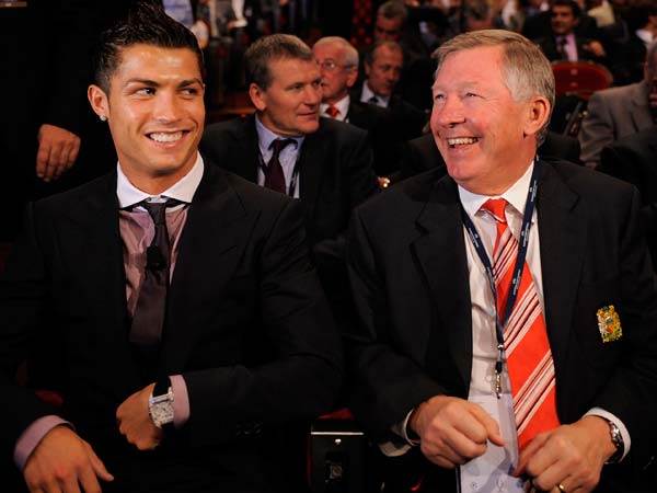 עם רונאלדו. הטאץ' האישי עשה את ההבדל (Getty)