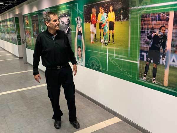 "אהב את הכדורגל הישראלי בכל רמ"ח אבריו" (מתוך אוסף פרטי)