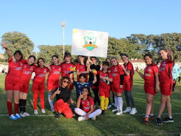 "יש התקדמות בכדורגל נשים בעדה הדרוזית" (קרדיט: הילה גרינברג)