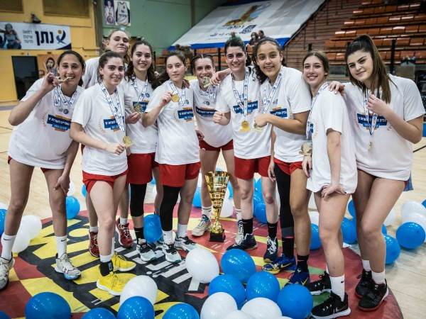 ממשיכה לקטוף תארים (קרדיט: עודד קרני, איגוד הכדורסל)