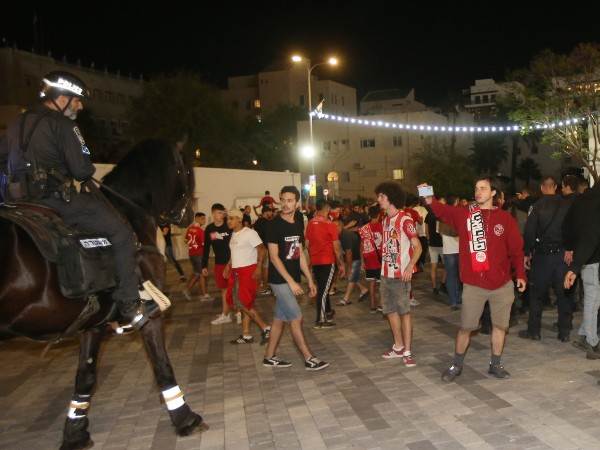 מחאת אוהדי הפועל ת