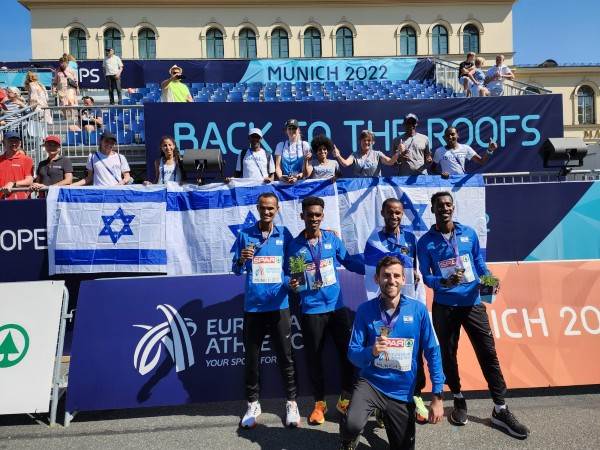 סגירת מעגל היסטורית במינכן (קרדיט: איגוד האתלטיקה)