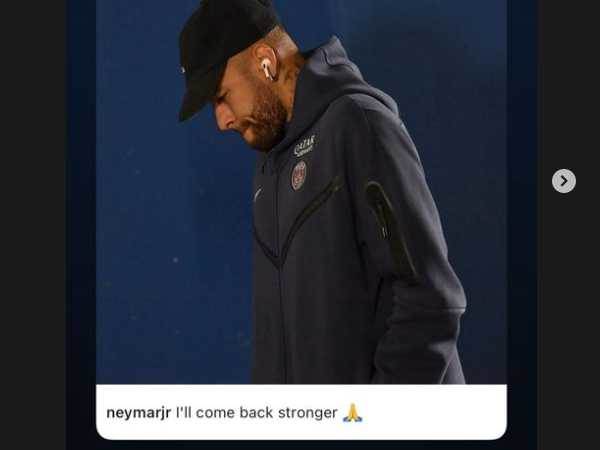 "אחזור חזק יותר" - המסר של ניימאר באינסטגרם