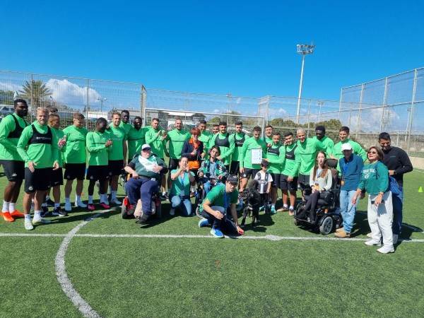 שחקני מכבי חיפה. פעילות חשובה למען הקהילה