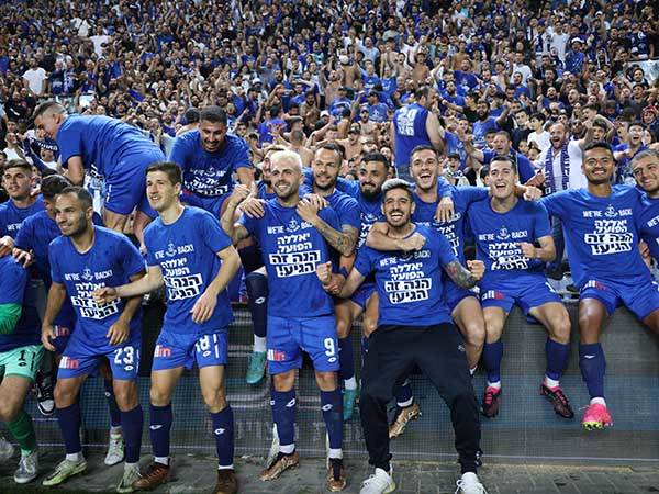 רגעים של אושר בקבוצה שרק לפני שנתיים כמעט מצאה את עצמה בליגה א' (דני מרון)