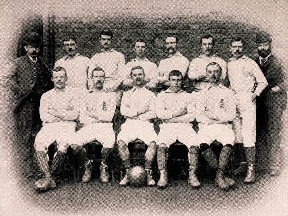 בלקבורן של המאה ה-19, סאות'וורת' השלישי משמאל בשורה העליונה (GETTY)