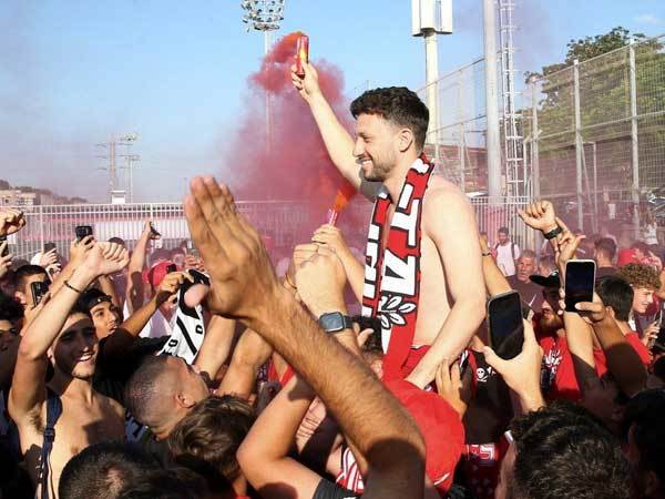 עדיין פצוע בגב. אלטמן (צילום: אלן שיבר)