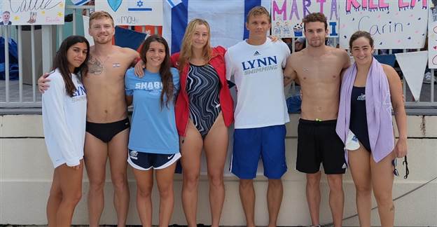 השחיינים הישראלים בתחרות | צילום: פרטי