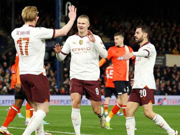 חמישייה שנייה בסיטי. הולאנד (GETTY)