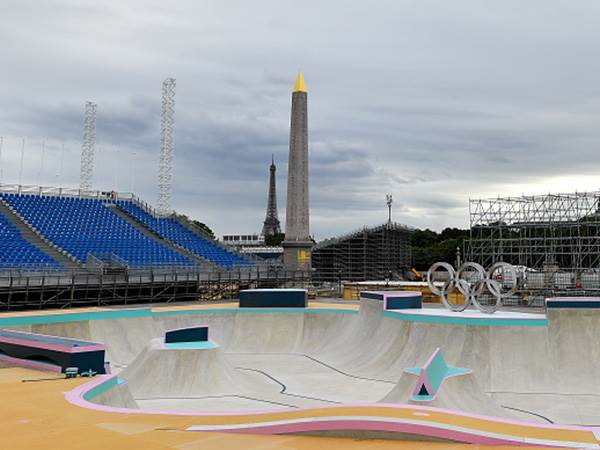 המתחם המיוחד לענפים האורבניים בכיכר הקונקורד (GETTY)