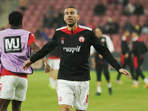 “השנה האחרונה היתה קשה עבורי“. טיבי במדי הפועל ב“ש (צילום: קובי אליהו)