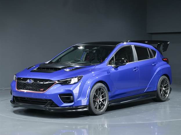 סובארו Performance-B STI - לנו הוא נראה מוכן לייצור. מוגזם, אבל מוכן