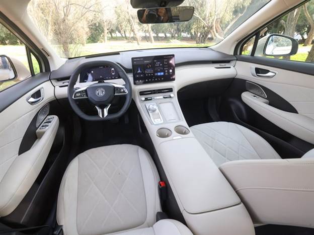 MG שדרגו את איכות החומרים בתאי הנוסעים