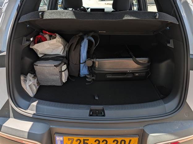 425 ליטר מכובדים ב-B-SUV, המון מקום לציוד לסופ“ש משפחתי