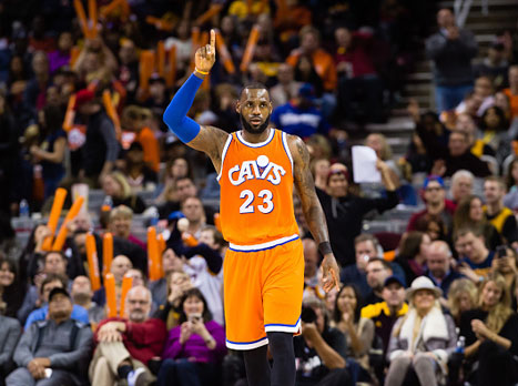 שיא עונתי נהדר. לברון (gettyimages)