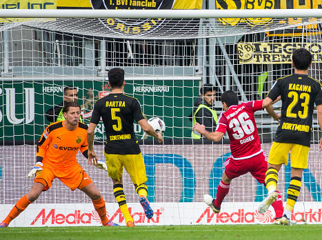 שער מול דורטמונד (GETTY)