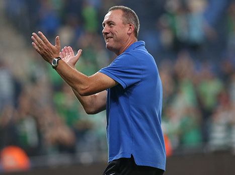 שוקל שינוי מערך בעונה הבאה. מולנסטיין (צילום: אלן שיבר)