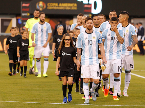 נבחרת ארגנטינה. מסיימת את השנה במקום הראשון