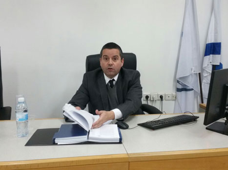 הדיין לובין. "מתייחס בחומרה לעבירות כזענות"