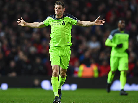 מילנר. לא מחמיץ מהנקודה (gettyimages)