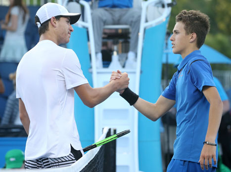 עוליאל ופירוש בסיום המשחק (Getty)