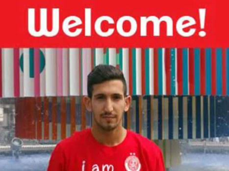 הוצג בדיזינגוף. עומרי שקל (האתר הרשמי של הפועל ת"א)