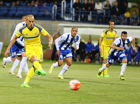 פנדל מפוקפק שפתח את המשחק (לירון מולדובן)