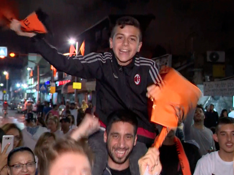 גם הדור הצעיר הגיע לחגיגות