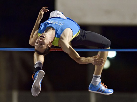 ליברמן. תוצאה נהדרת לקופץ (צילום: טיבור יגר)