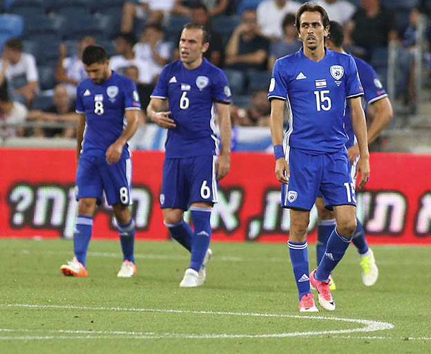 אותו הרכב שנראה נורא מול מולדובה התבזה גם מול אלבניה (אלן שיבר)