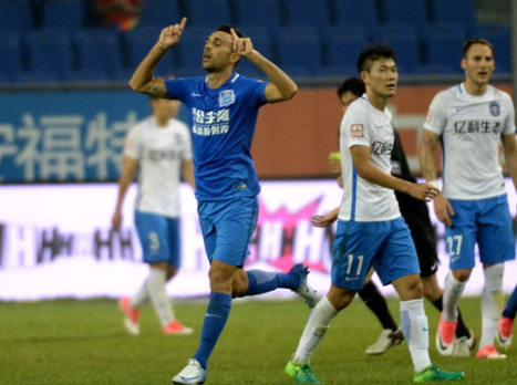 מלך שערי הליגה הסינית. זהבי