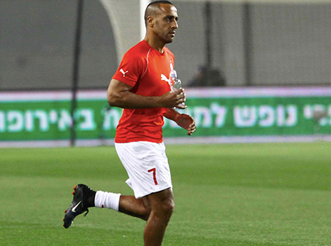 בכר ביקש מרכז שדה אגרסיבי. ראדי (צילום: אלן שיבר)