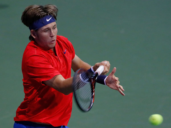 דולנדסון. ממשיך לסיבוב הבא מול יריב מהמוקדמות (Getty)