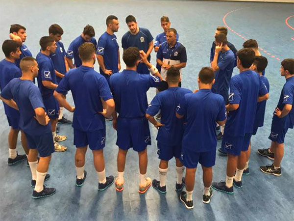 אימון נבחרת הנוער (דורון שמחי, איגוד הכדוריד)