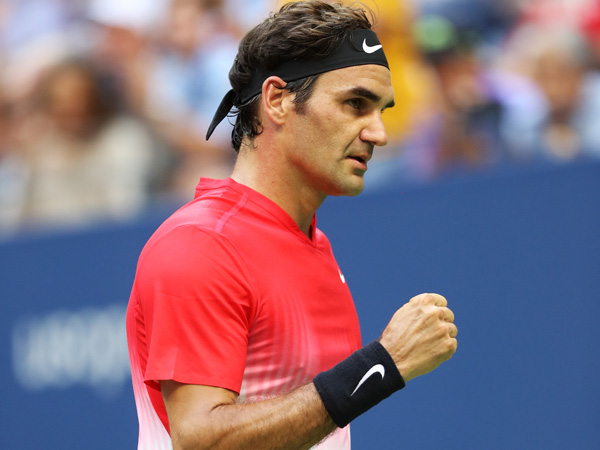 שוב הזיע. פדרר (getty)