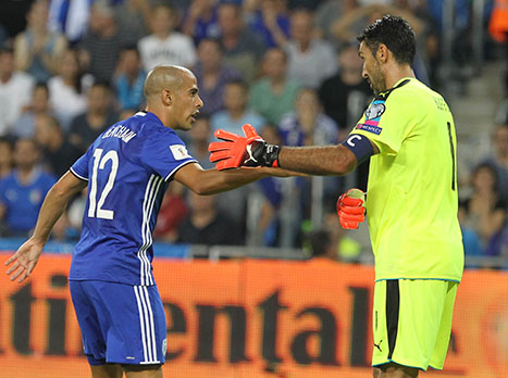 טל בן חיים אומנם כבש שער מרהיב לנבחרת של בופון