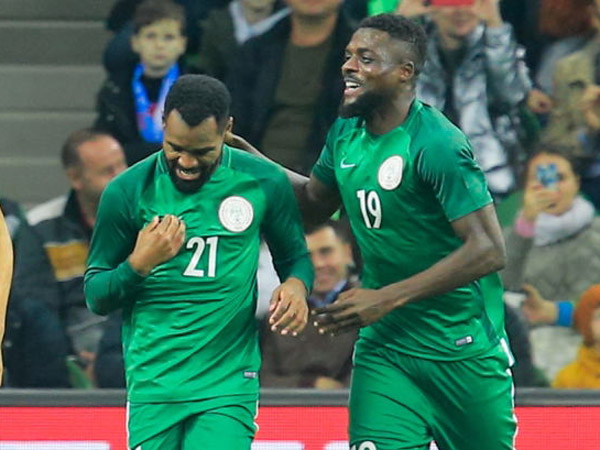 אוגו השלים 180 דקות במדי ניגריה השבוע וצפוי להיות בסגל לרוסיה (getty)