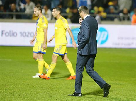 גם במכבי ת"א הוא לא שמר על ממלכתיות (getty)